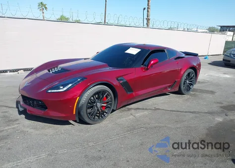 2016 Chevrolet Corvette Z06 из США, поврежденный, VIN 1G1YP2D6XG5610826